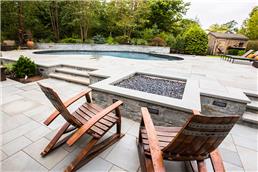 Patio, Outdoor Fireplace & Fire Pit 